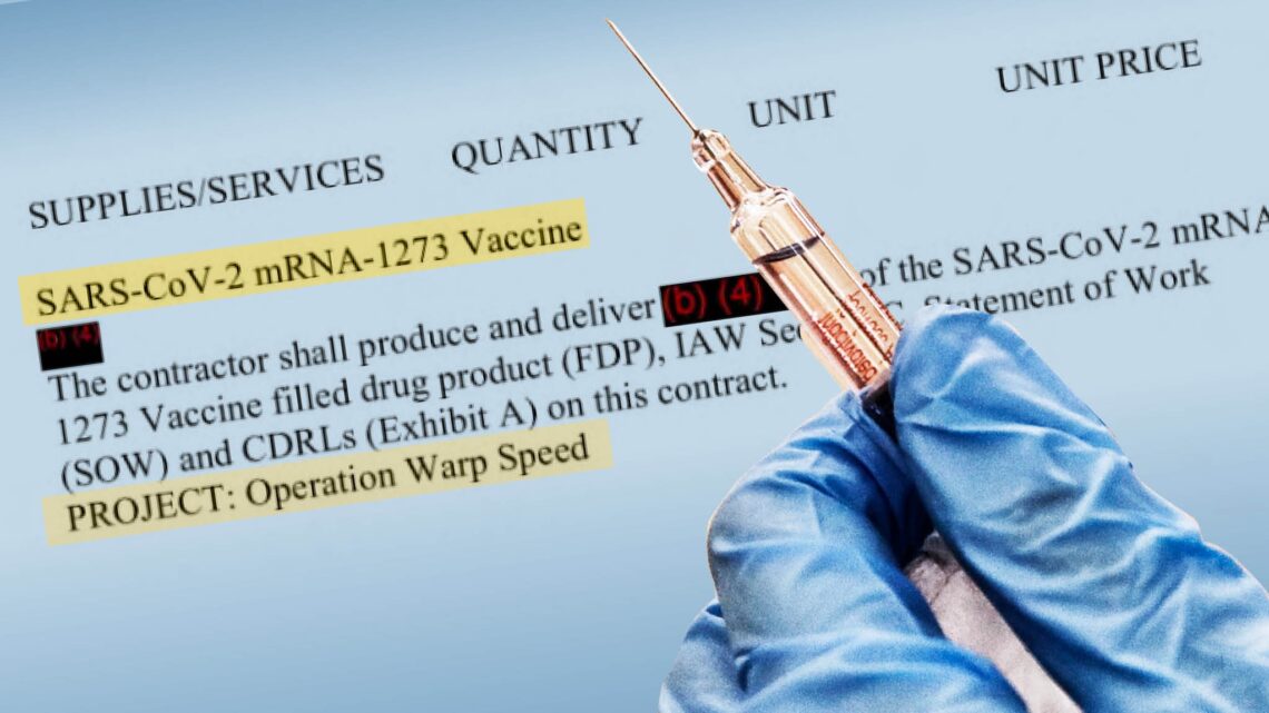 Kontrak Rahasia Vaksin Covid 19