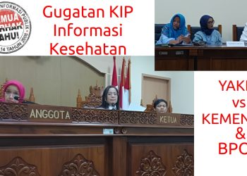 Terungkap di Sidang KIP! Kemenkes dan BPOM Langgar Hak Rakyat untuk Kesehatan
